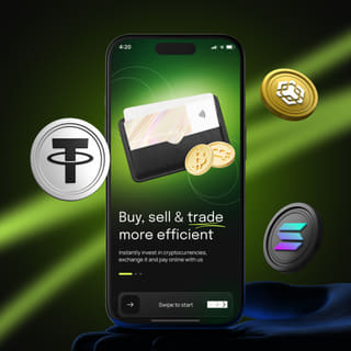 Mobile device displaying the Lodestone Vermode trading platform