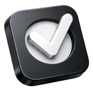 3D checkmark icon confirming the Lodestone Vermode about page
