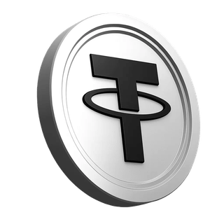 USDT coin icon from Tether displayed in the platform's information section